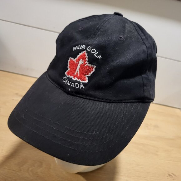 WEIR GOLF CANADA Hat Strapback Baseball Vintage Cap Dad Trucker Masters 2003 - Picture 1 of 10